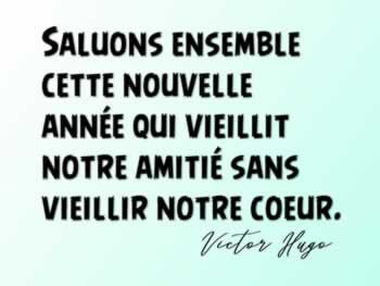 saluons ensemble cette nouvelle année