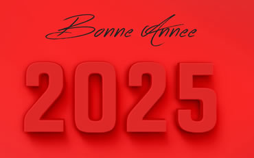 Image 2025 tout habillé de rouge