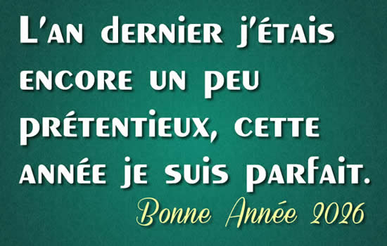 messages drôles de bonne année 2026