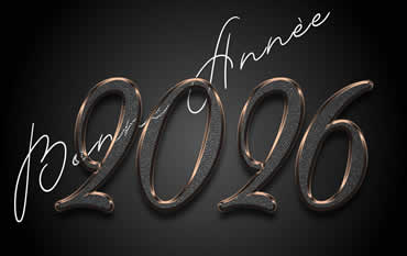 image bonne année 2027 or elegant