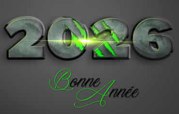 Image 2027 rayé vert pour une nouvelle année déterminée