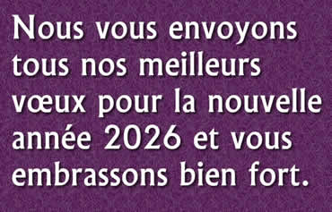 Embrassons bien fort en 2026