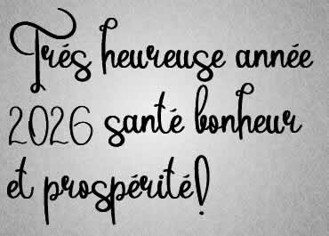 tres heureuse annee 2027